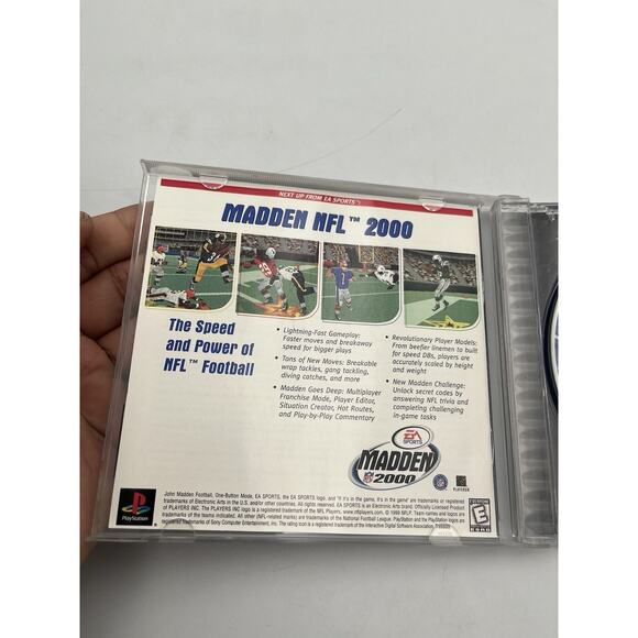 NASCAR 2000 (Sony PlayStation 1, 1999) CIB PS1 Game Tested Vintage - Picture 6 of 6